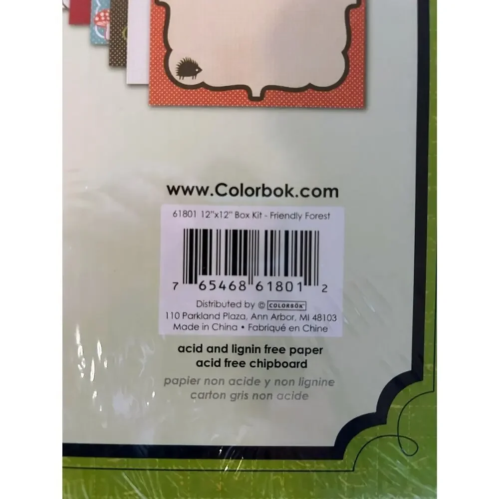 Colorbok Scrapbook Photo Complete Album Kit 12 X 12 Stickers Paper Page NEW GIFT - Picture 5 of 5